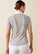 Ariat Ariat Women's Aptos Vent 2.0 Short Sleeve Show Shirt Show Grey