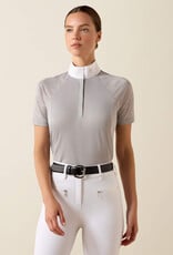 Ariat Ariat Women's Aptos Vent 2.0 Short Sleeve Show Shirt Show Grey
