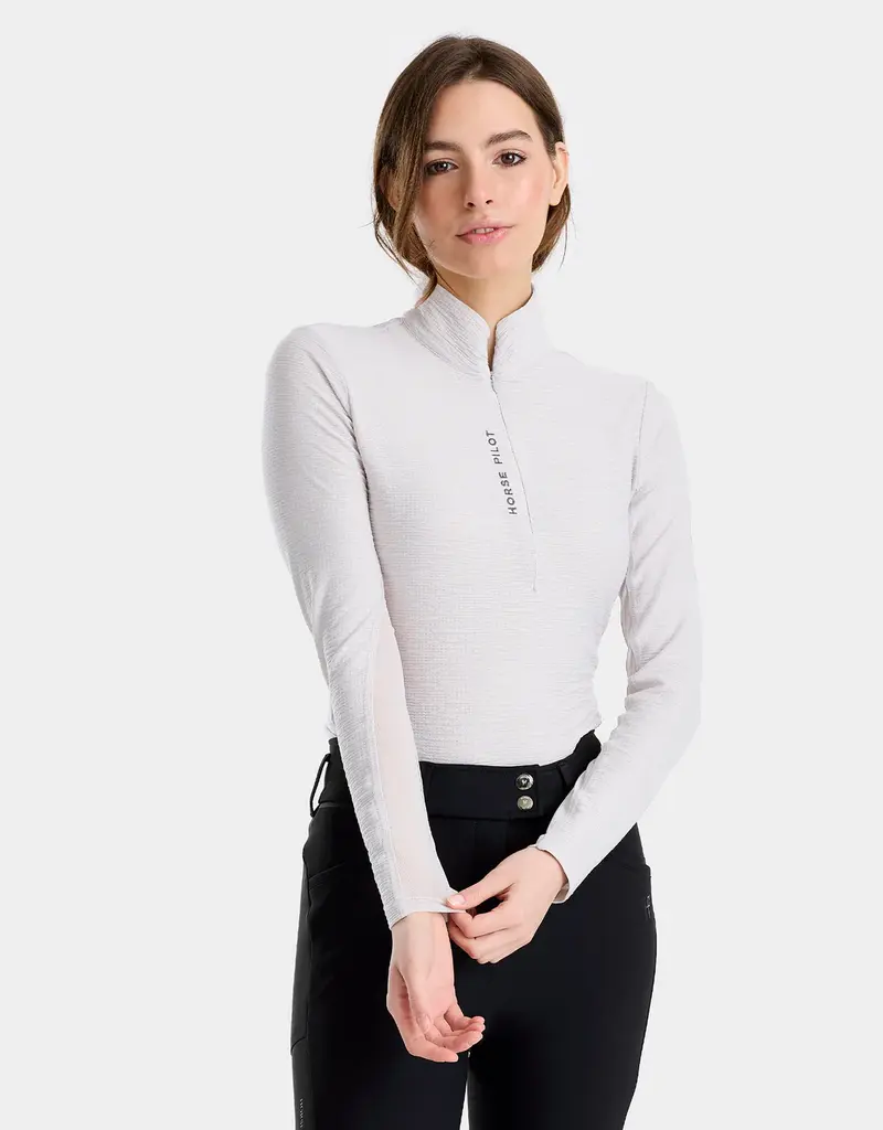 Horse Pilot Horse Pilot Women's Suntech Long Sleeve Shirt Wind Grey