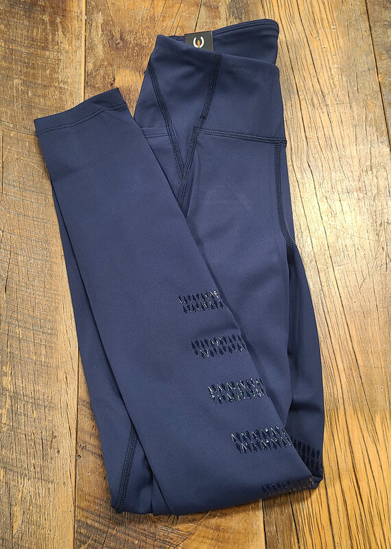 Kerrits Kerrits Women's Coolcore Powerlite Knee Patch Pocket Tight Nightfall