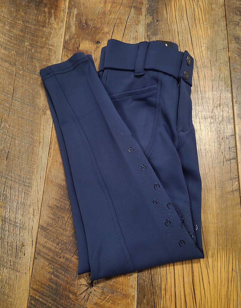 Kerrits Kerrits Kids Free Motion Coolcore Knee Patch Breech Nightfall