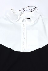 Pikeur Ladies Competition Blouse Black/White