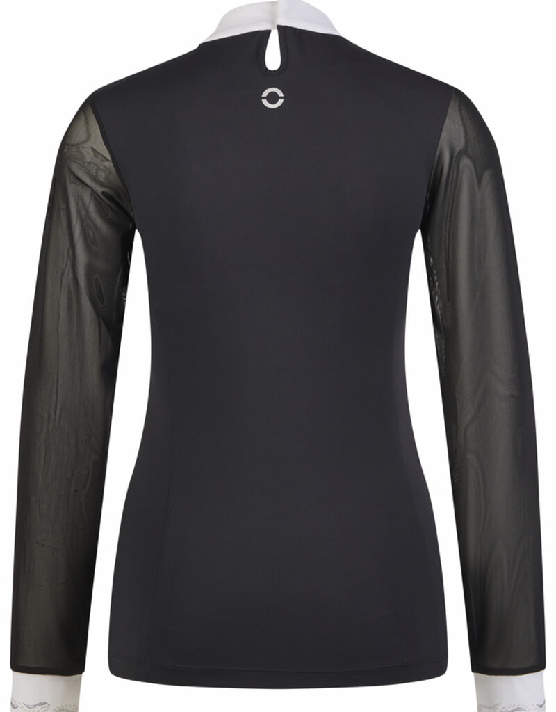Pikeur Ladies Competition Blouse Black/White