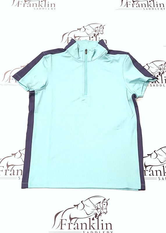 Kerrits Kerrits Kids Agility Coolcore Short Sleeve Shirt Turquoise