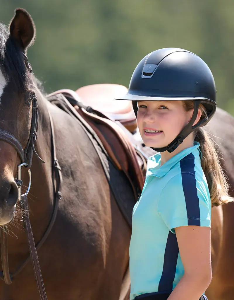 Kerrits Kerrits Kids Agility Coolcore Short Sleeve Shirt Turquoise