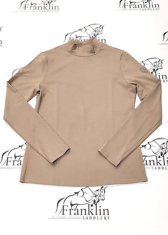 RJ Classics RJ Classics Jemma Mock Neck Shirt Truffle