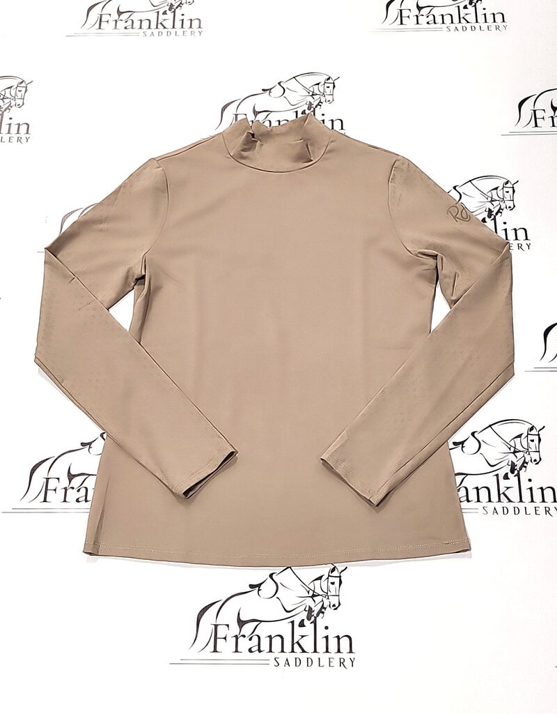 RJ Classics RJ Classics Jemma Mock Neck Shirt Truffle