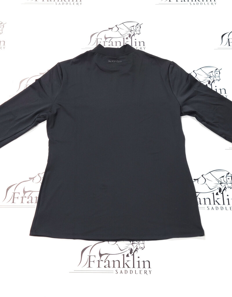 RJ Classics RJ Classics Jemma Mock Neck Shirt Black