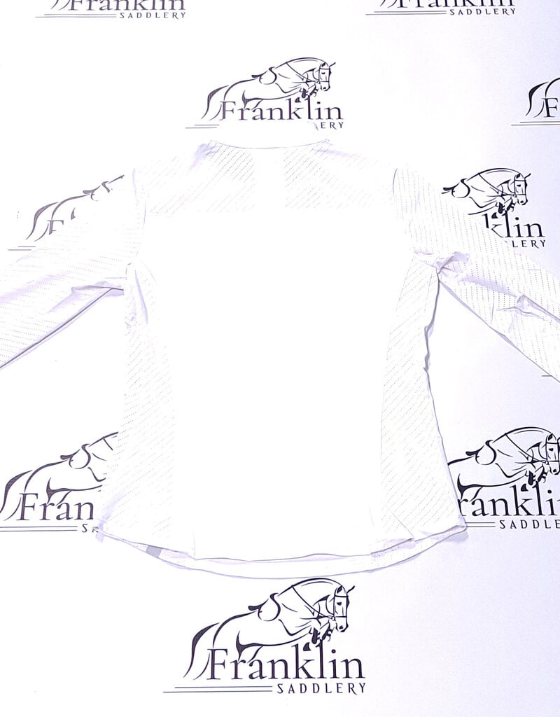 RJ Classics RJ Classics Tori Jr 2.0 Long Sleeve Show Shirt White/Glam Time