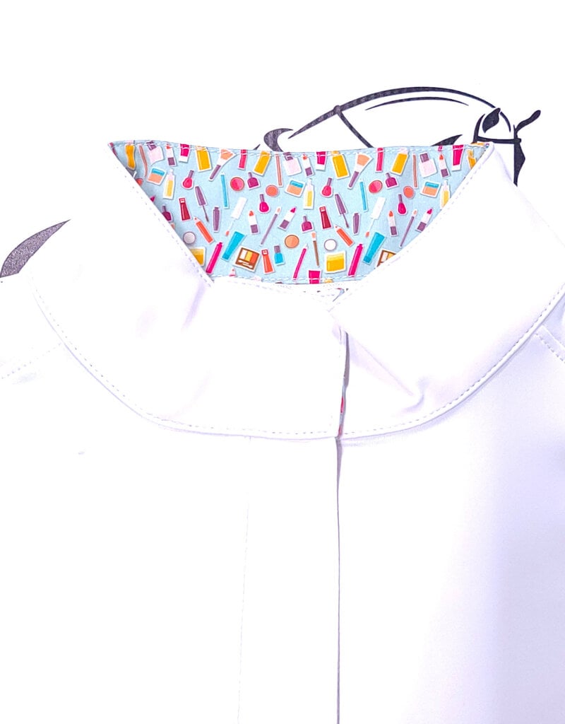 RJ Classics RJ Classics Tori Jr 2.0 Long Sleeve Show Shirt White/Glam Time