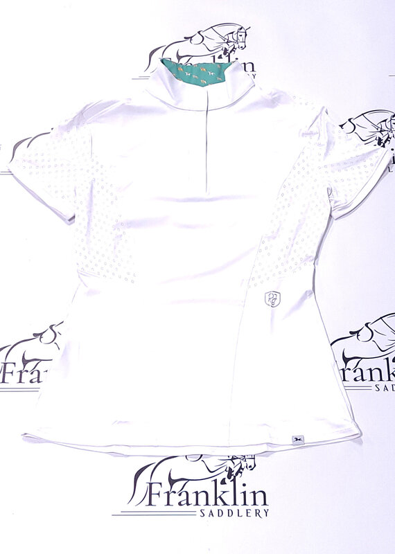 RJ Classics RJ Classics Brynn 2.0 Short Sleeve Show Shirt White/Ride On