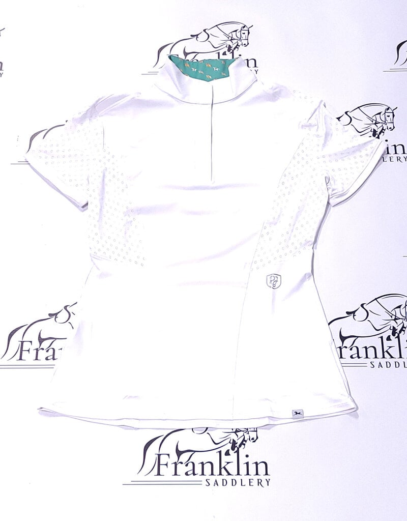 RJ Classics RJ Classics Brynn 2.0 Short Sleeve Show Shirt White/Ride On