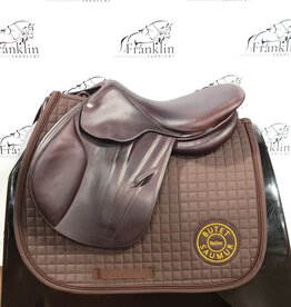 Butet Used 2022 Premium Butet P 16" Seat 1.75 Short Flap Standard Tree Cachou Saddle