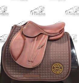 Butet Butet Premium Integrated L 15.5" Seat 1.5 Flap Standard Tree Gold Saddle