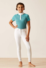 Ariat Ariat Youth Tri Factor Grip Knee Patch Breech White