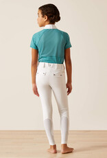 Ariat Ariat Youth Tri Factor Grip Knee Patch Breech White