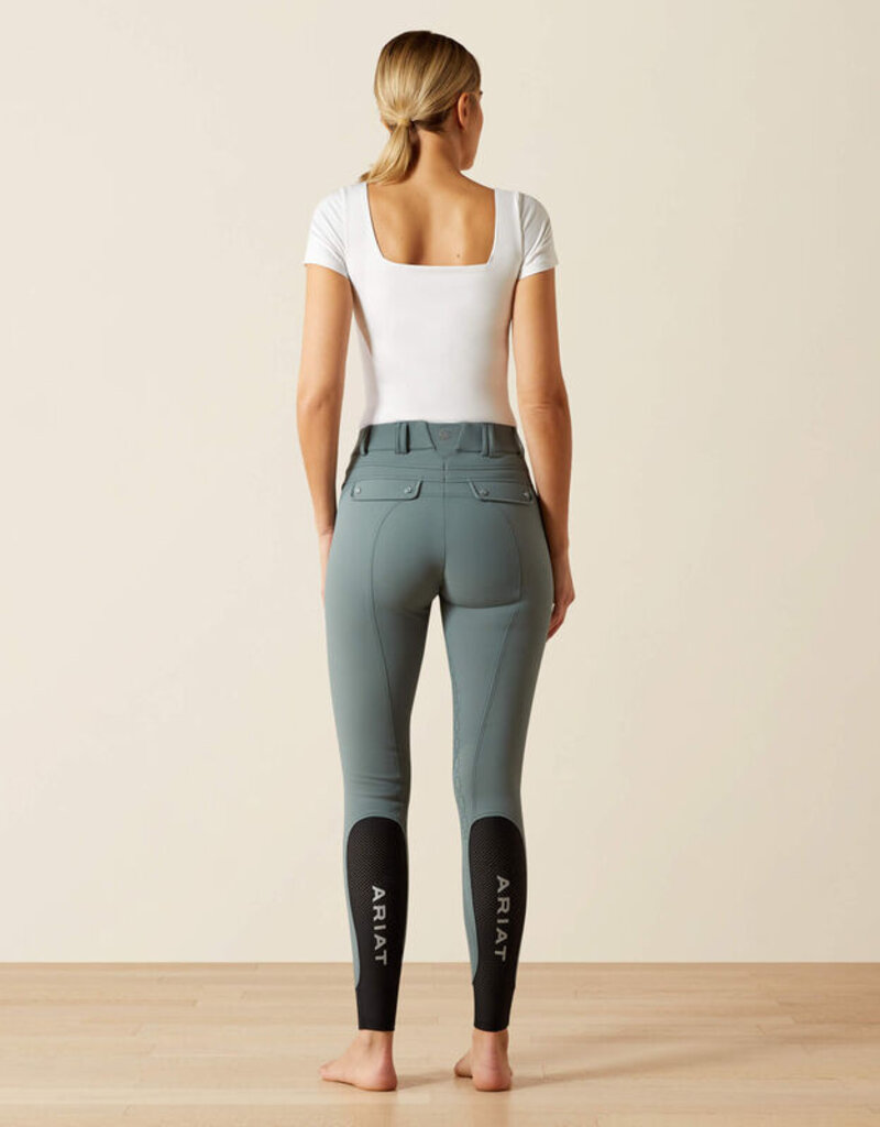 Ariat Ariat Women's Tri Factor Vivacity Heat Half Grip Breech Steel Sage