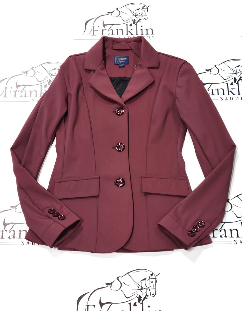 Ovation Ovation Youth PowerFlex Lite Show Coat Deepest Plum