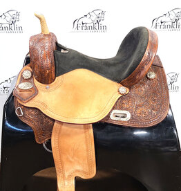 Hilason Western Saddle 15.5" Seat Flex Tree Consignment #867