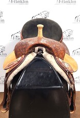 Hilason Western Saddle 15.5" Seat Flex Tree Consignment #867