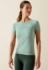 Ariat Ariat Women's Sustain Short Sleeve Baselayer Blue Surf