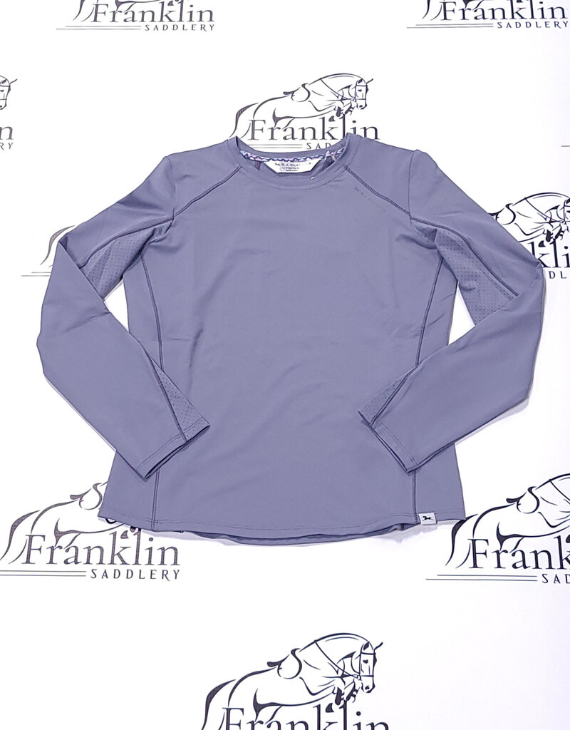 RJ Classics RJ Classics Jordyn Jr LS Training Top Blue Granite