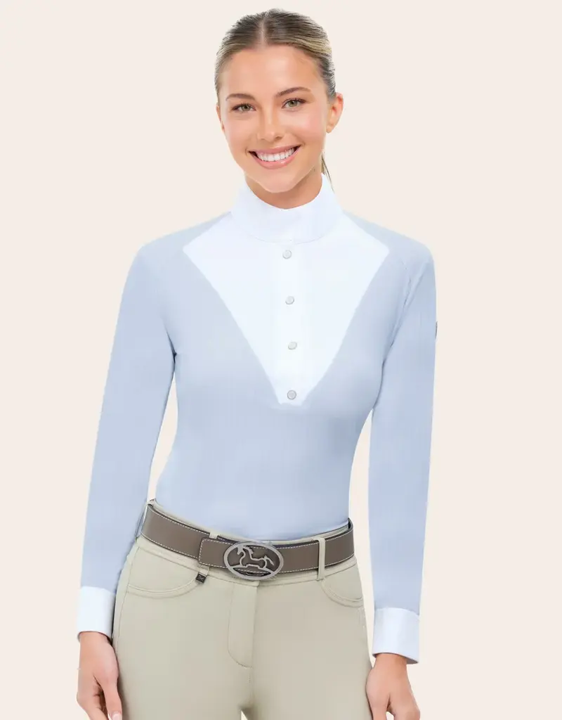 RJ Classics RJ Classics Women's Brooke LS Show Shirt Sky