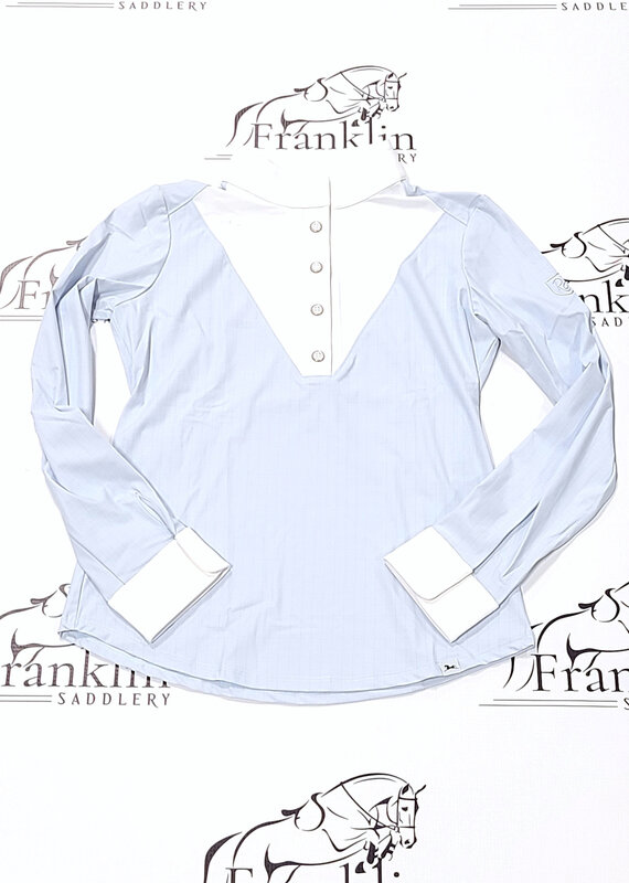 RJ Classics RJ Classics Girl's Brooke Junior LS Show Shirt Sky