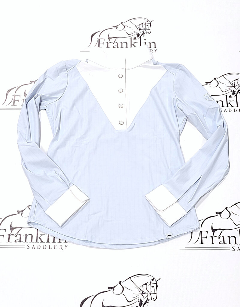 RJ Classics RJ Classics Girl's Brooke Junior LS Show Shirt Sky