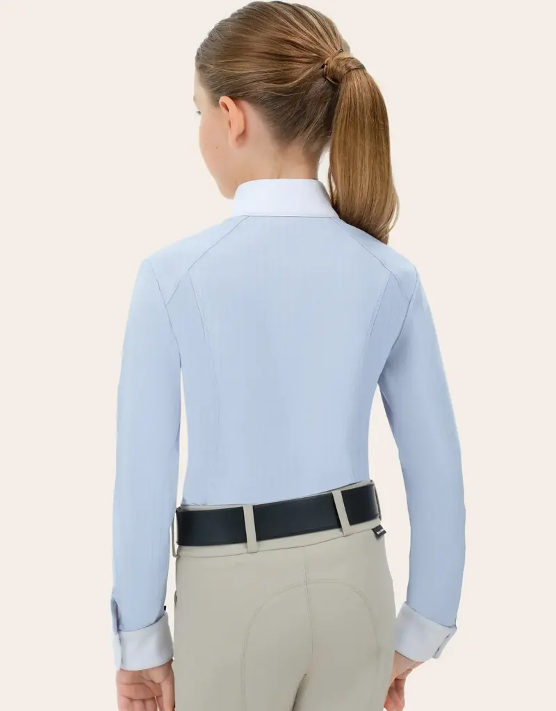 RJ Classics RJ Classics Girl's Brooke Junior LS Show Shirt Sky