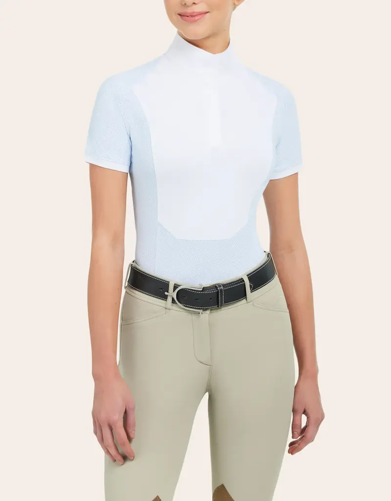 RJ Classics RJ Classics Tessa Short Sleeve Show Shirt Blue Rings
