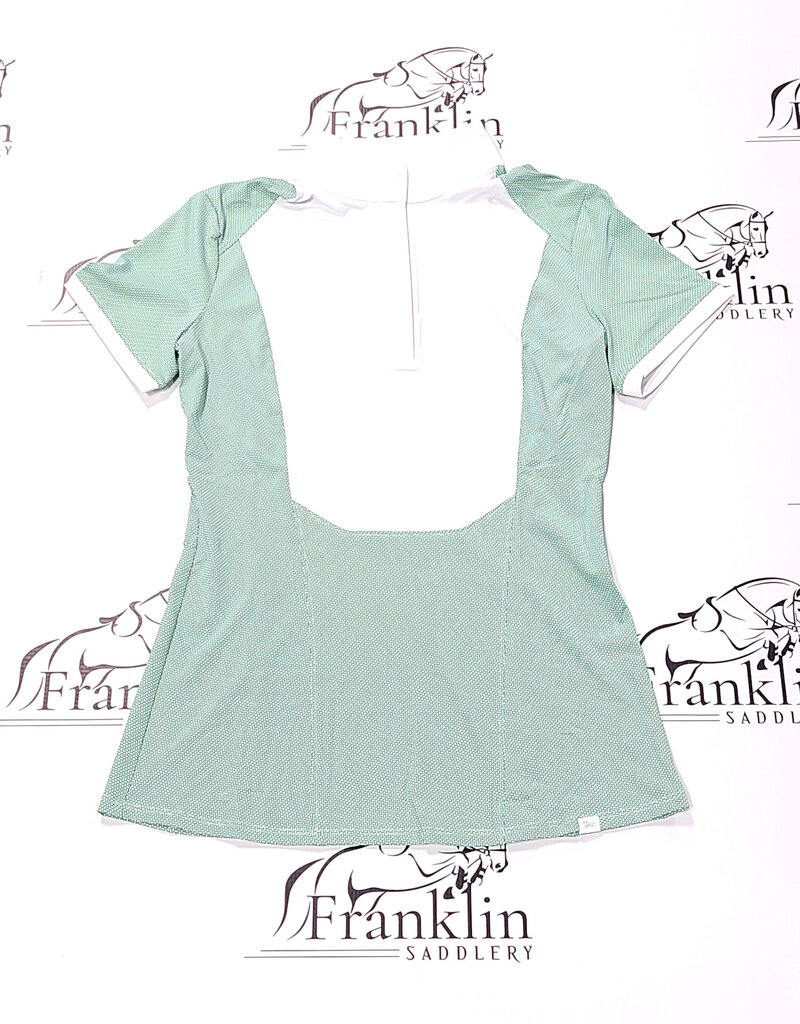 RJ Classics RJ Classics Women's Tessa SS Show Shirt Petal Dots Green