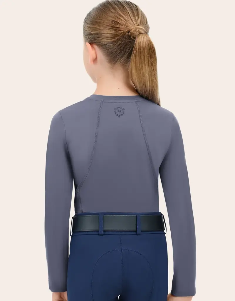 RJ Classics RJ Classics Jordyn Jr LS Training Top Blue Granite
