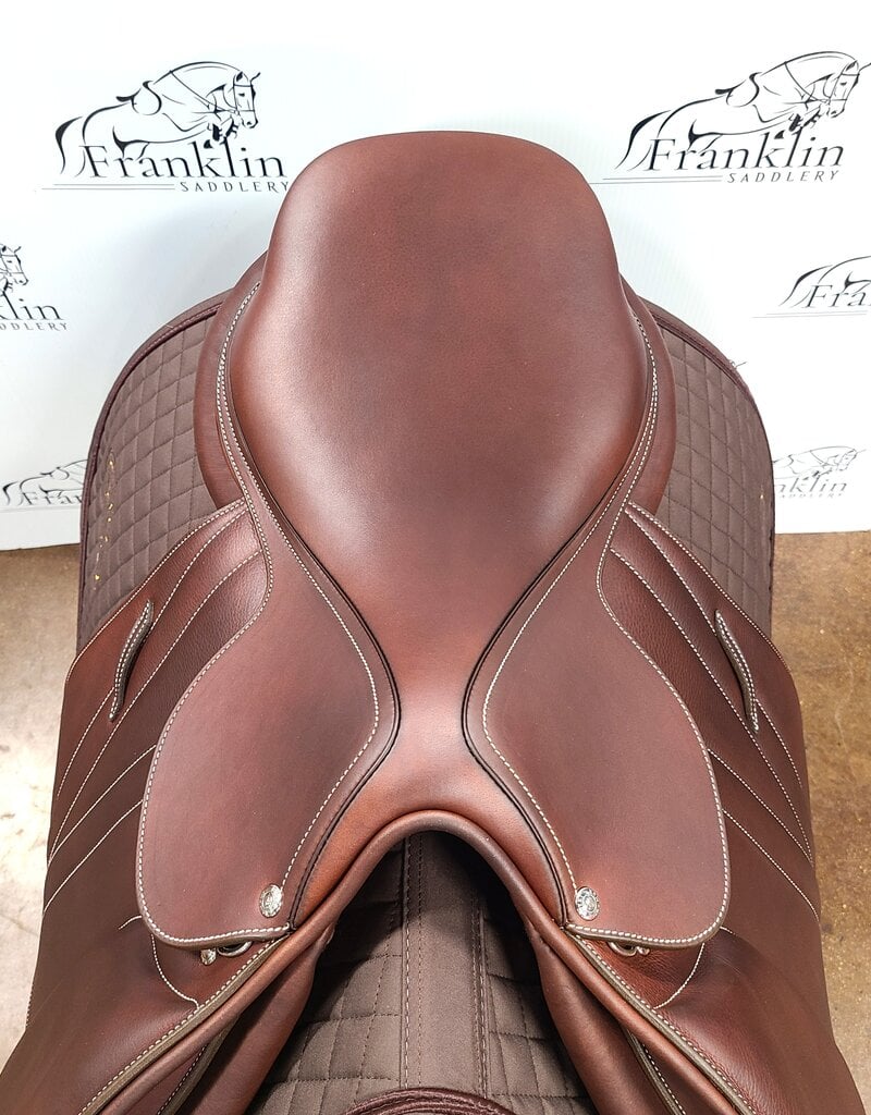 Butet Butet Premium Integrated P 16.5" Seat 2.25 Flap Standard Tree Gold Saddle