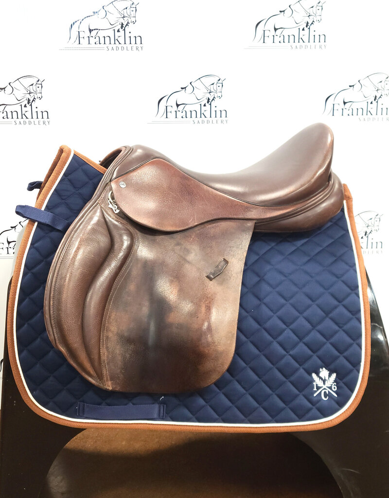 Bliss Loxley Foxhunting Saddle 18" Seat Consignment #870