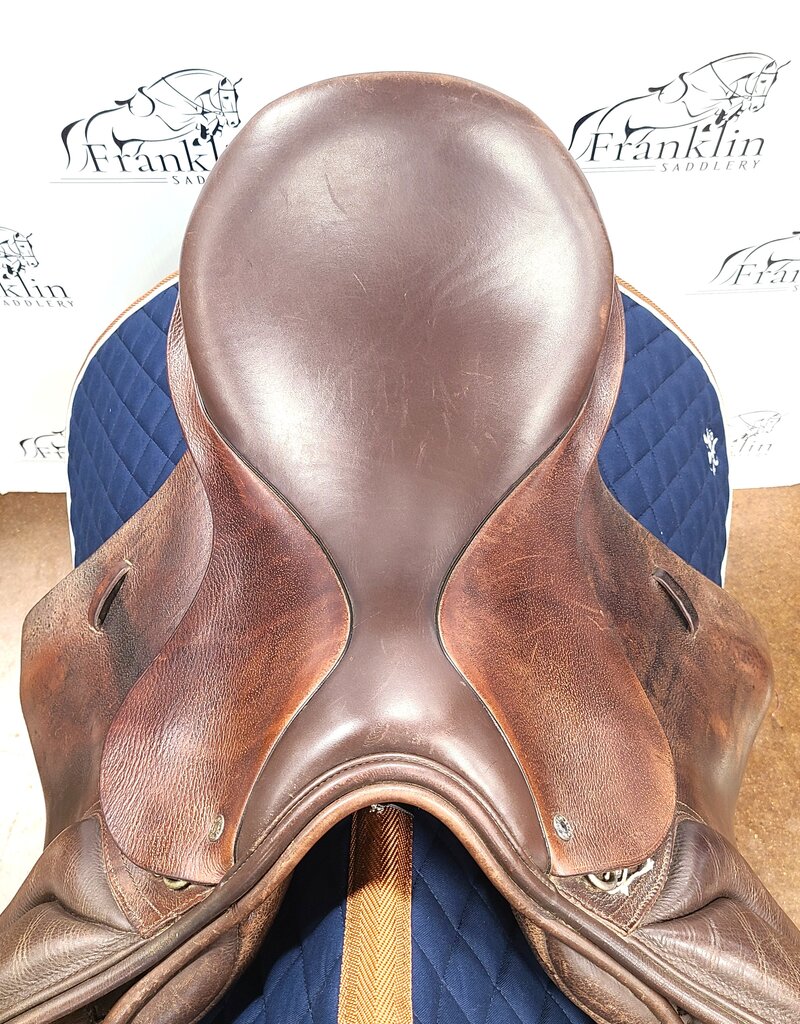 Bliss Loxley Foxhunting Saddle 18" Seat Consignment #870