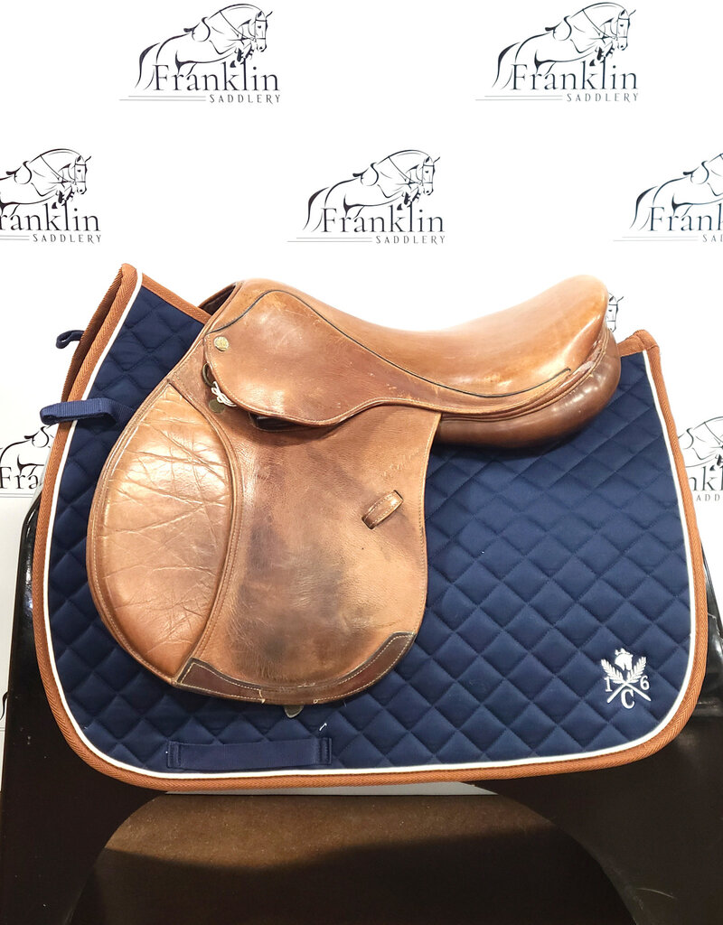 M. Toulouse Annice Saddle 17" Seat Consignment #875