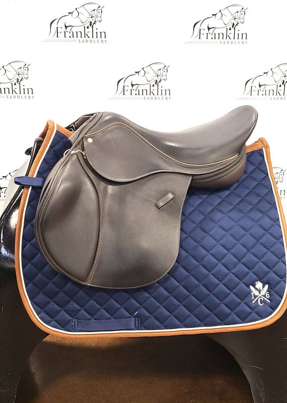 Bliss Loxley Jump LX Saddle 17.5" Seat Consignment #872