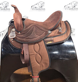 Big Horn Synthetic Western Saddle 16" Seat Consignment #874