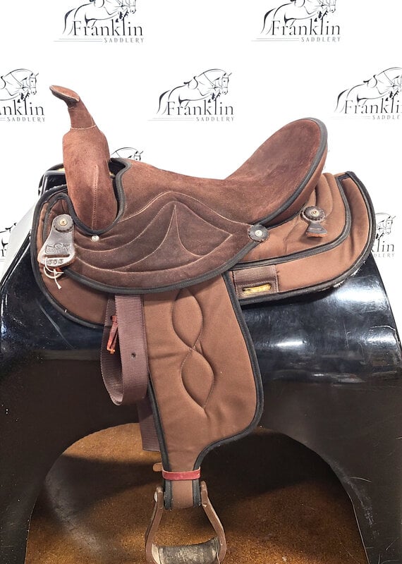 Big Horn Synthetic Western Saddle 16" Seat Consignment #874