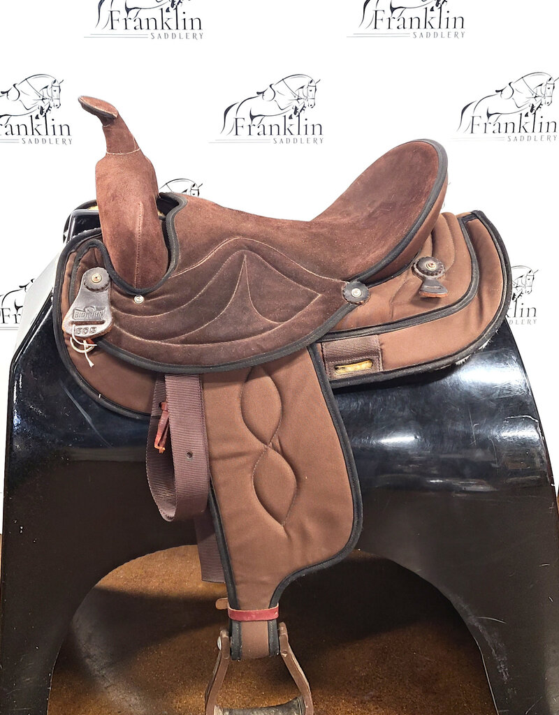 Big Horn Synthetic Western Saddle 16" Seat Consignment #874