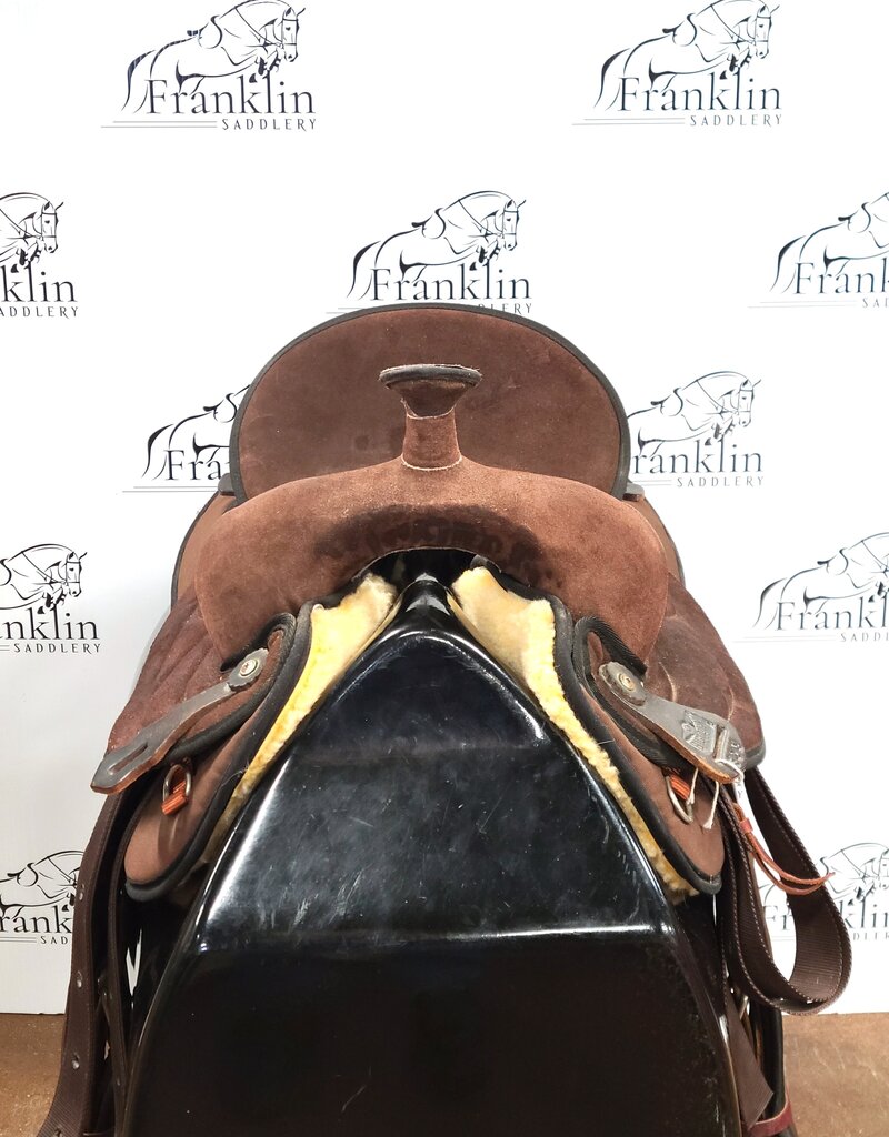 Big Horn Synthetic Western Saddle 16" Seat Consignment #874
