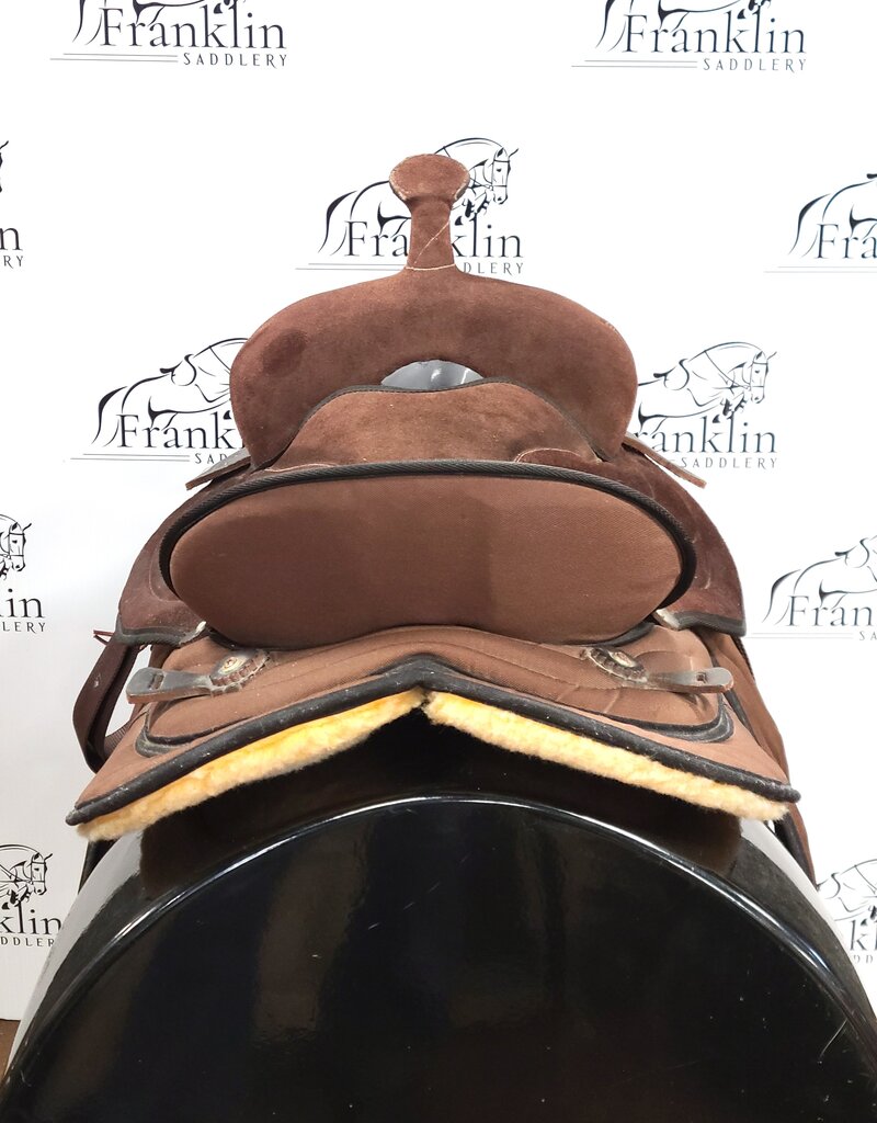 Big Horn Synthetic Western Saddle 16" Seat Consignment #874