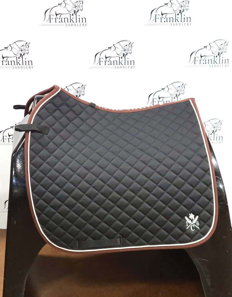 Sixteen Cypress Sixteen Cypress Daily Sport Dressage Pad Black/Hickory Full
