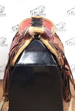 Fred McLaughlin Custom Roping Saddle 16" Seat Consignment #880