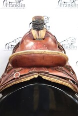 Fred McLaughlin Custom Roping Saddle 16" Seat Consignment #880