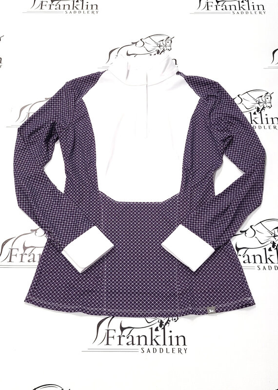 RJ Classics RJ Classics Liv Long Sleeve Show Shirt Plum Micro