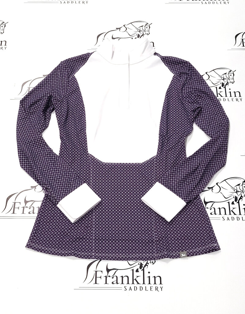 RJ Classics RJ Classics Liv Long Sleeve Show Shirt Plum Micro