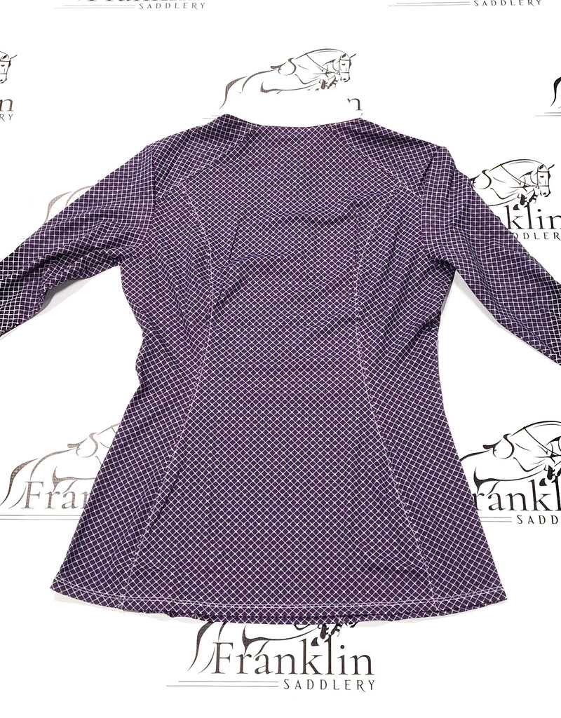 RJ Classics RJ Classics Liv Long Sleeve Show Shirt Plum Micro