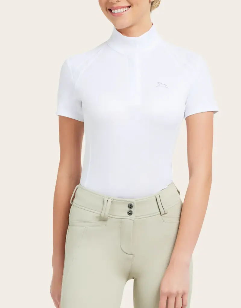 RJ Classics RJ Classics Ava Short Sleeve Show Shirt White